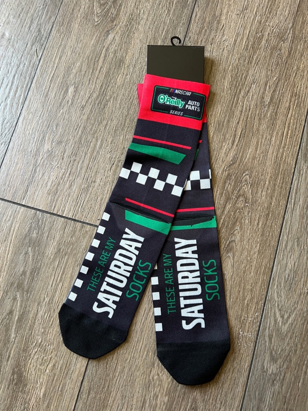 Strideline x NASCAR/O’Reilly Socks Size M/L. BNWT.